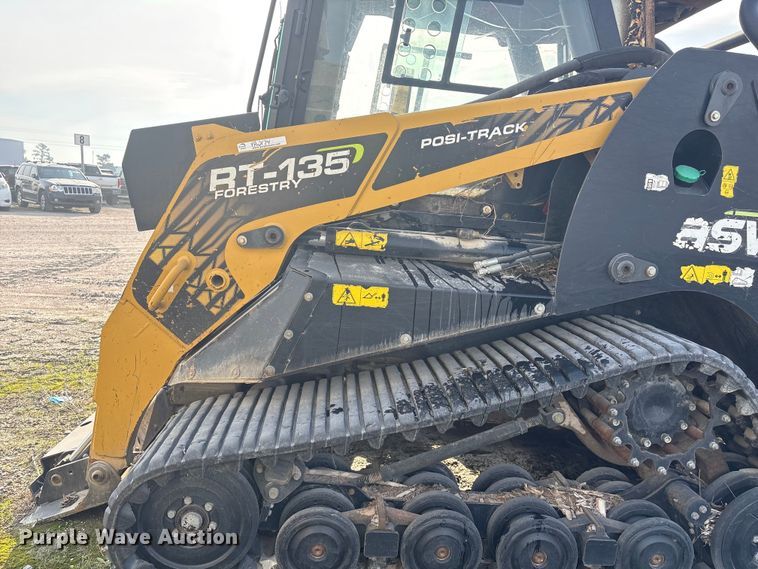 image for item YA2174 2023 ASV RT135 Forestry tracked skid steer loader