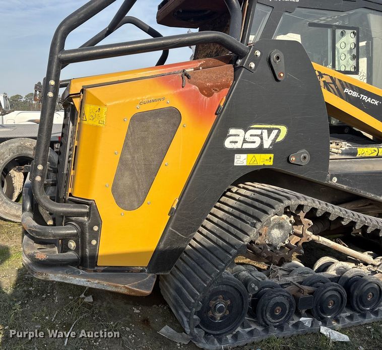 image for item YA2174 2023 ASV RT135 Forestry tracked skid steer loader