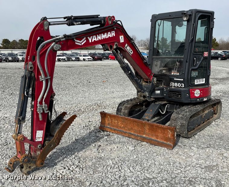 image for item YA2175 2022 Yanmar SV40 mini excavator