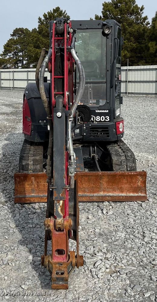 image for item YA2175 2022 Yanmar SV40 mini excavator