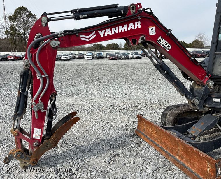 image for item YA2175 2022 Yanmar SV40 mini excavator