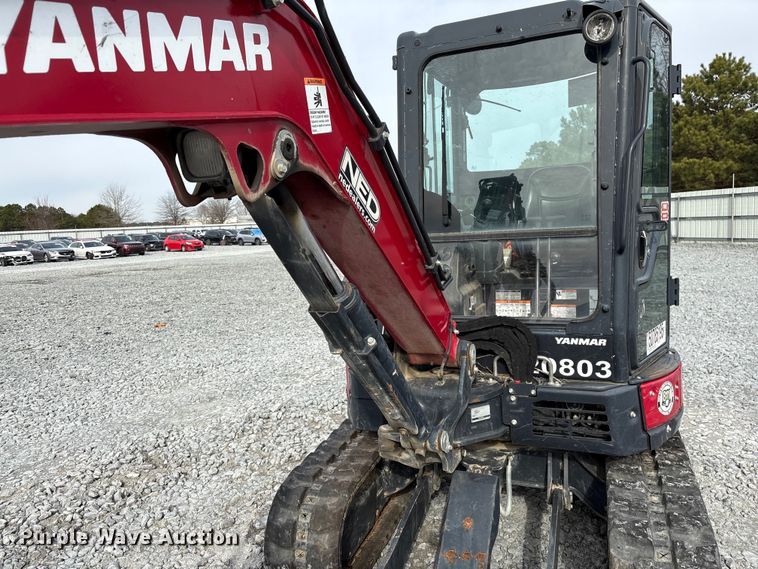 image for item YA2175 2022 Yanmar SV40 mini excavator