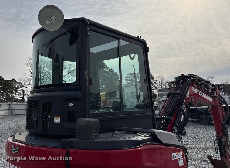 image for item YA2175 2022 Yanmar SV40 mini excavator