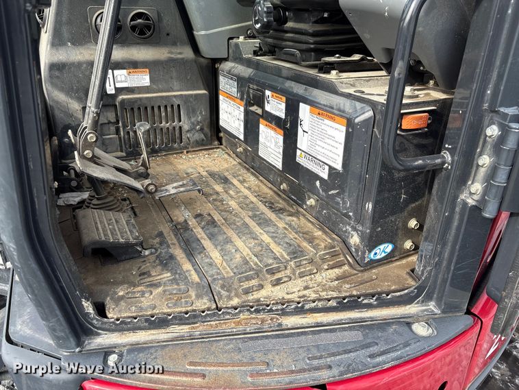 image for item YA2175 2022 Yanmar SV40 mini excavator