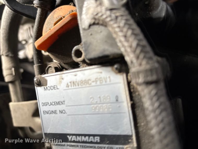 image for item YA2175 2022 Yanmar SV40 mini excavator
