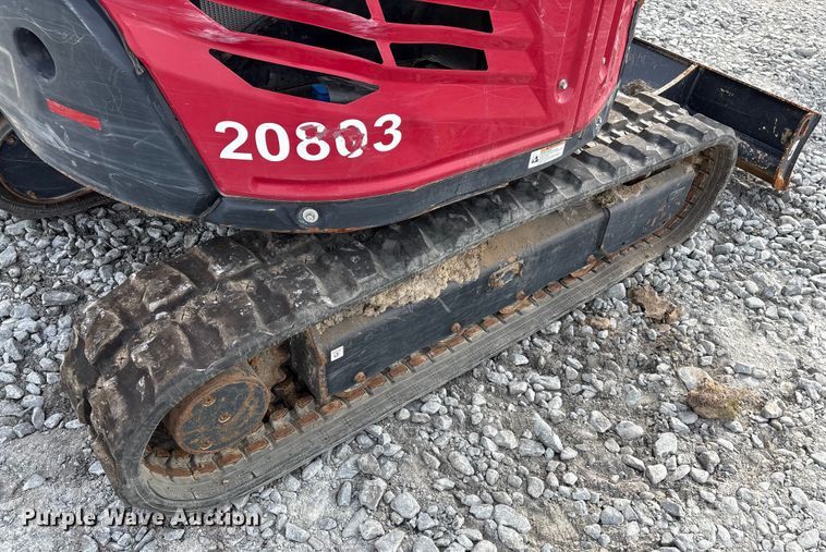 image for item YA2175 2022 Yanmar SV40 mini excavator