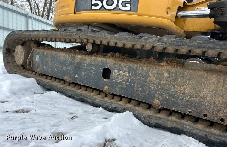 image for item YA2225 2015 John Deere 50G mini excavator