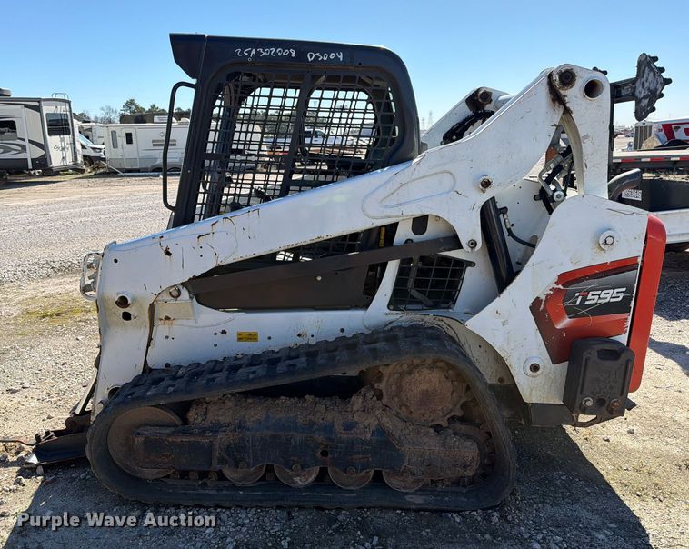 image for item YA2229 2022 Bobcat T595 tracked skid steer loader