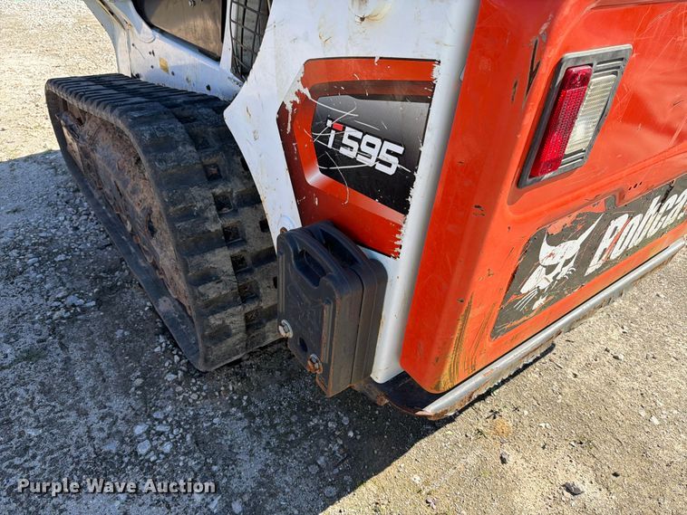 image for item YA2229 2022 Bobcat T595 tracked skid steer loader
