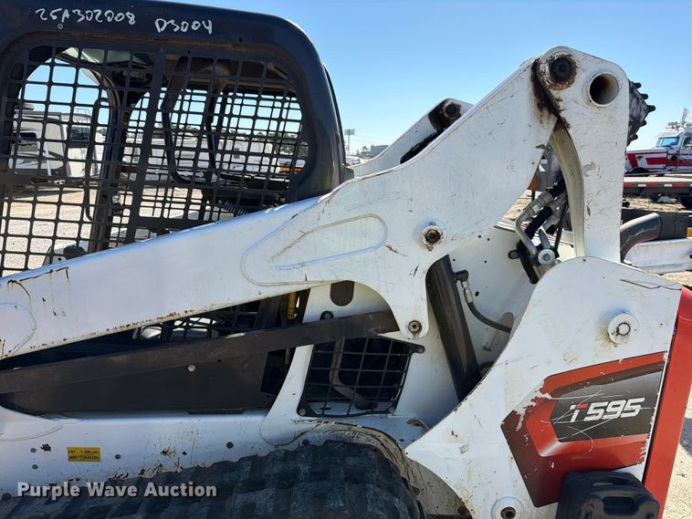 image for item YA2229 2022 Bobcat T595 tracked skid steer loader
