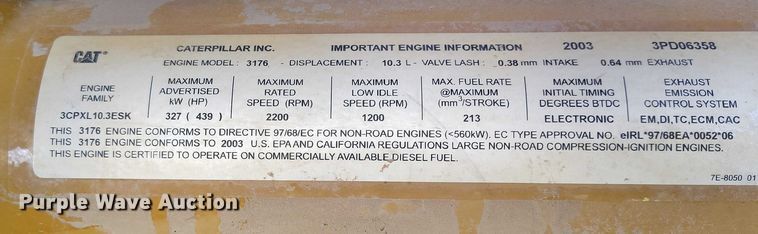 image for item YA2237 2004 Caterpillar 966G Series II wheel loader