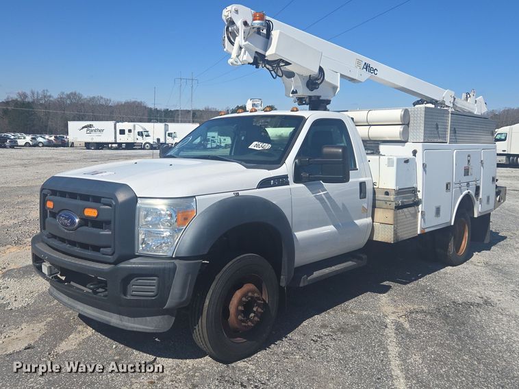 image for item YA2475 2015 Ford F450 Super Duty bucket truck