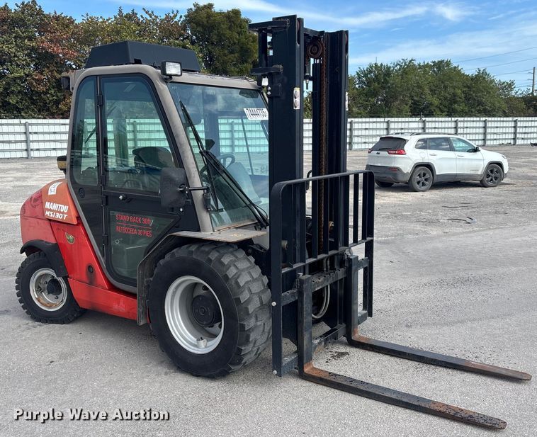 image for item YA2514 2018 Manitou MSI30T forklift