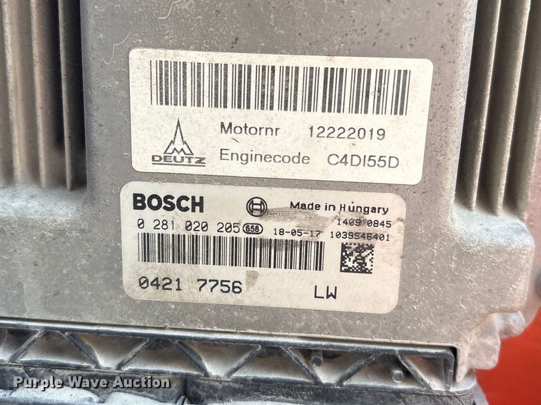 image for item YA2518 2018 AUSA C500H X4 forklift