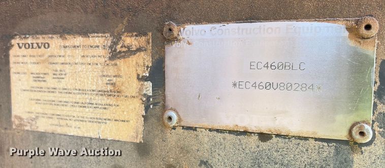 image for item YA2570 2006 Volvo EC460B LC excavator