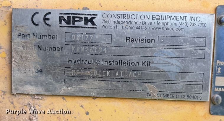 image for item YA2572 2009 Komatsu PC600LC-8 excavator