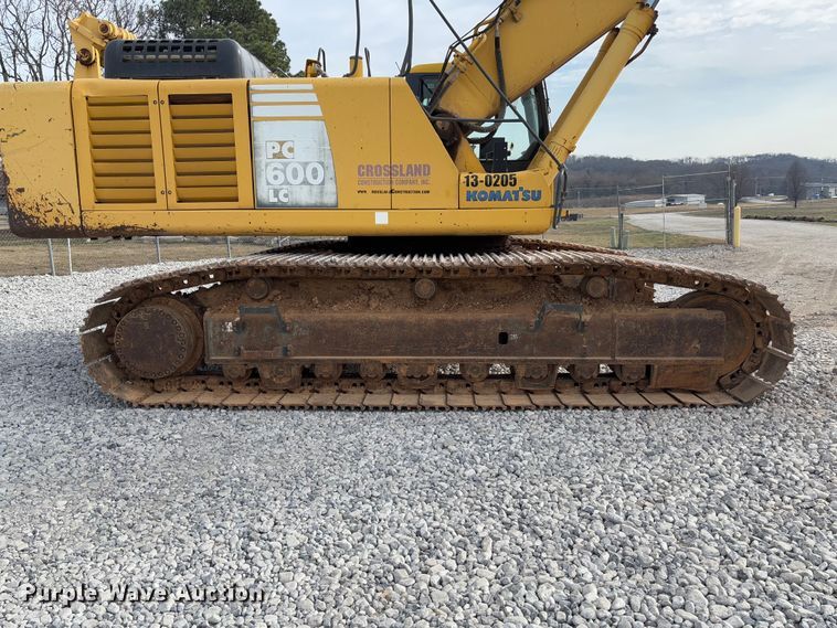 image for item YA2572 2009 Komatsu PC600LC-8 excavator