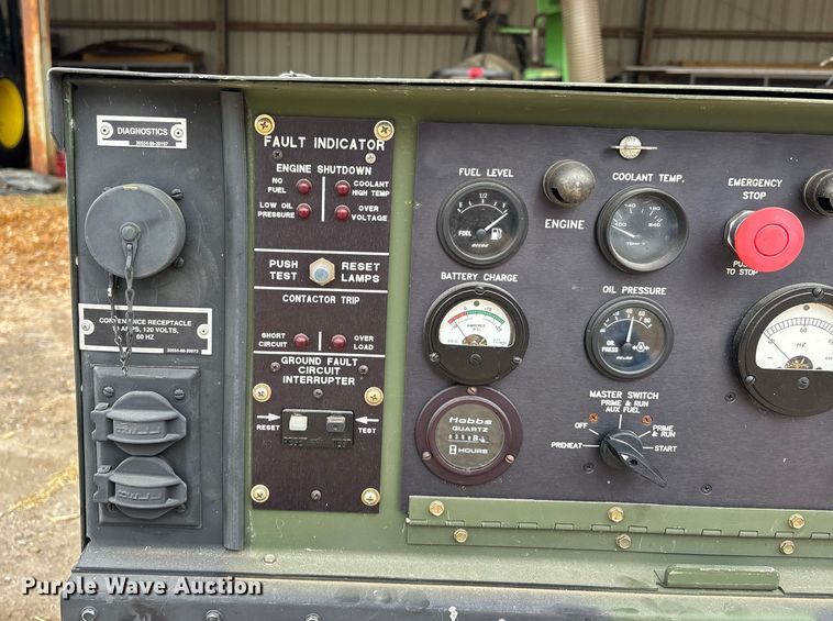 image for item DT0025 2002 MEP-8003A generator