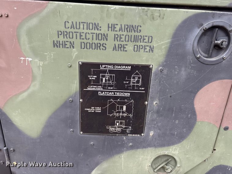 image for item DT0025 2002 MEP-8003A generator