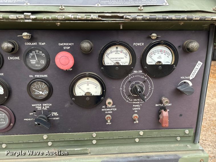 image for item DT0026 2003 MEP-802A generator