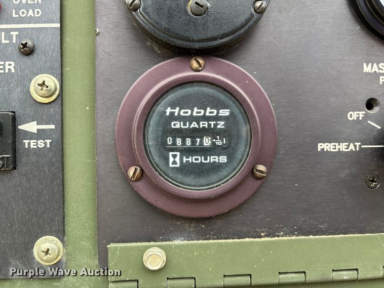 image for item DT0026 2003 MEP-802A generator