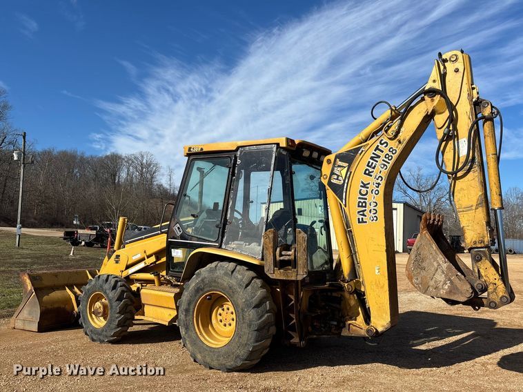 image for item DT0028 2002 Caterpillar 430D backhoe