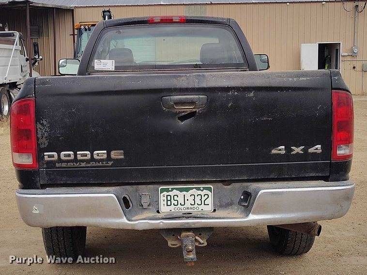 image for item DT0898 2004 Dodge Ram 2500 pickup truck