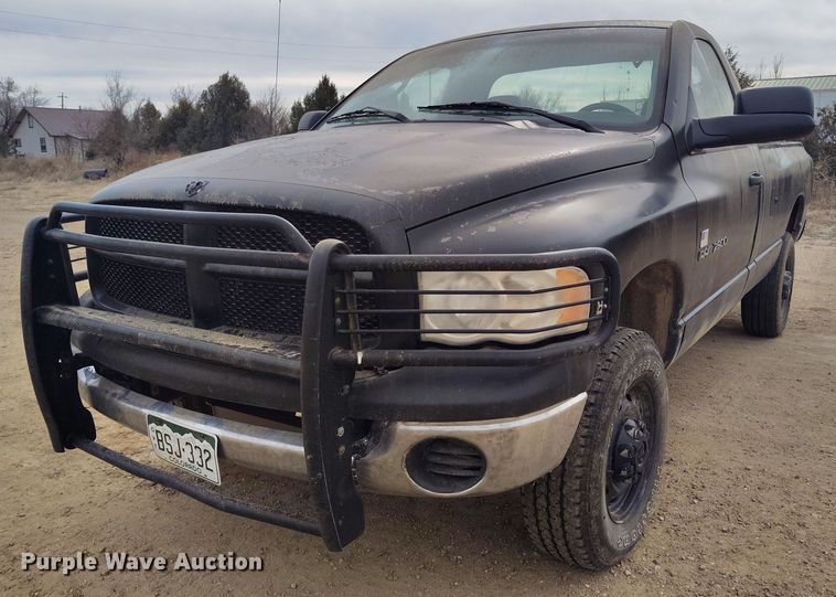 image for item DT0898 2004 Dodge Ram 2500 pickup truck