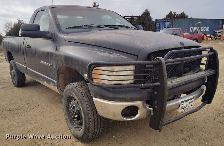 image for item DT0898 2004 Dodge Ram 2500 pickup truck