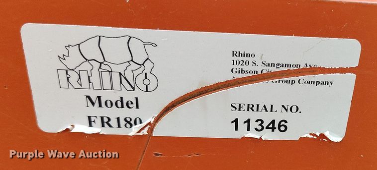 image for item DT0901 Rhino FR180 batwing rotary mower