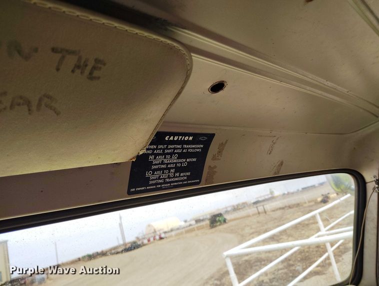 image for item DT0908 1964 Chevrolet C60 pumper fire truck