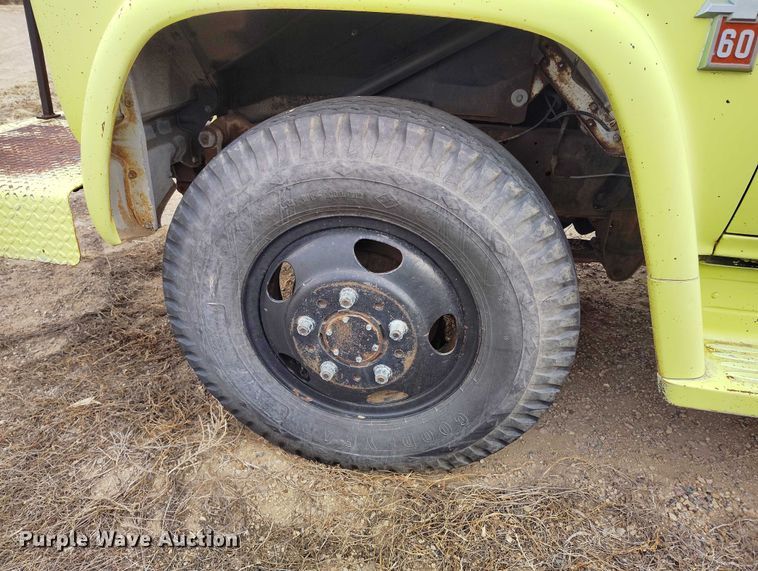 image for item DT0908 1964 Chevrolet C60 pumper fire truck