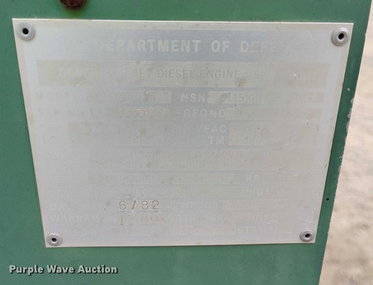 image for item DT0912 (2) generators