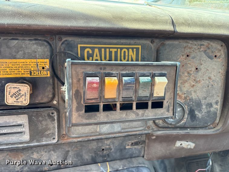 image for item DT4971 1984 International 1954 Flat Bed Truck