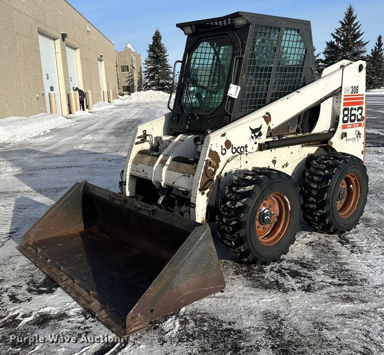 image for item DW4496 1999 Bobcat 863 skid steer loader