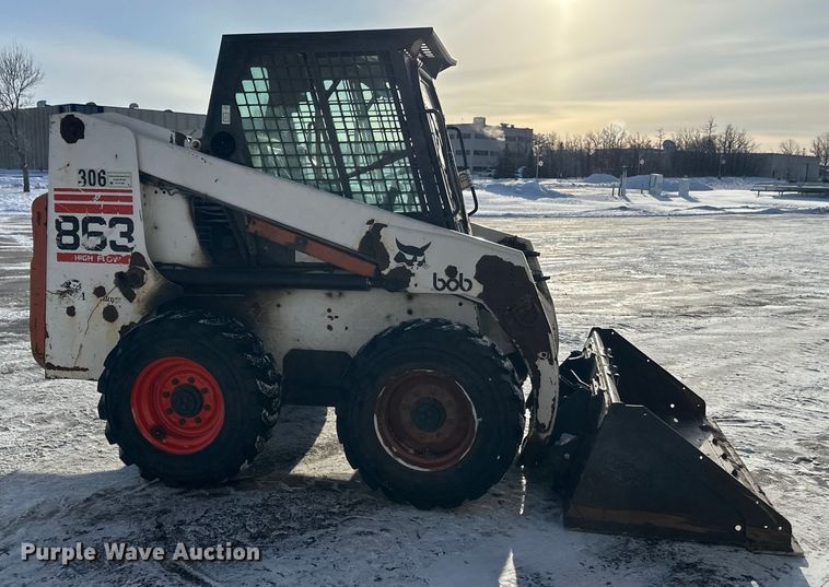 image for item DW4496 1999 Bobcat 863 skid steer loader