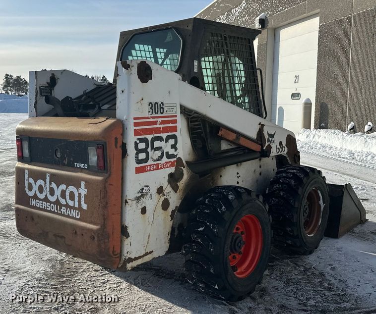 image for item DW4496 1999 Bobcat 863 skid steer loader