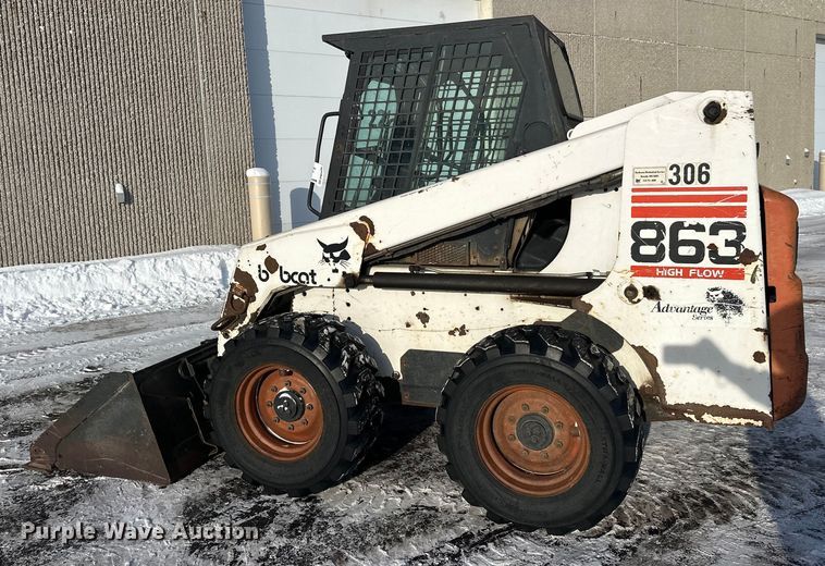 image for item DW4496 1999 Bobcat 863 skid steer loader