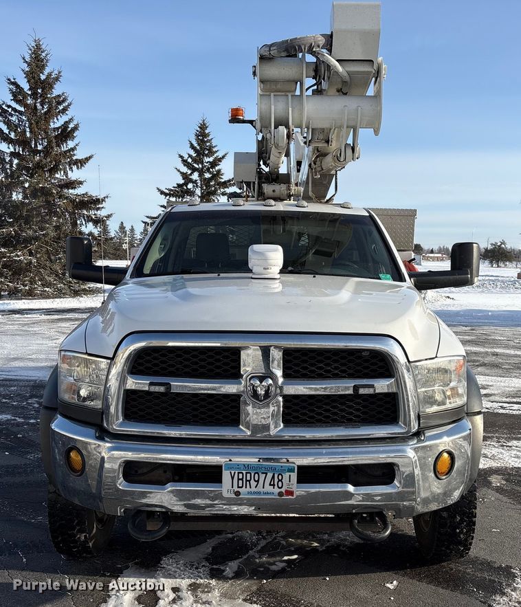 image for item DW4497 2017 RAM 5500HD bucket truck