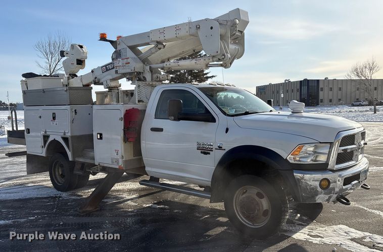 image for item DW4497 2017 RAM 5500HD bucket truck