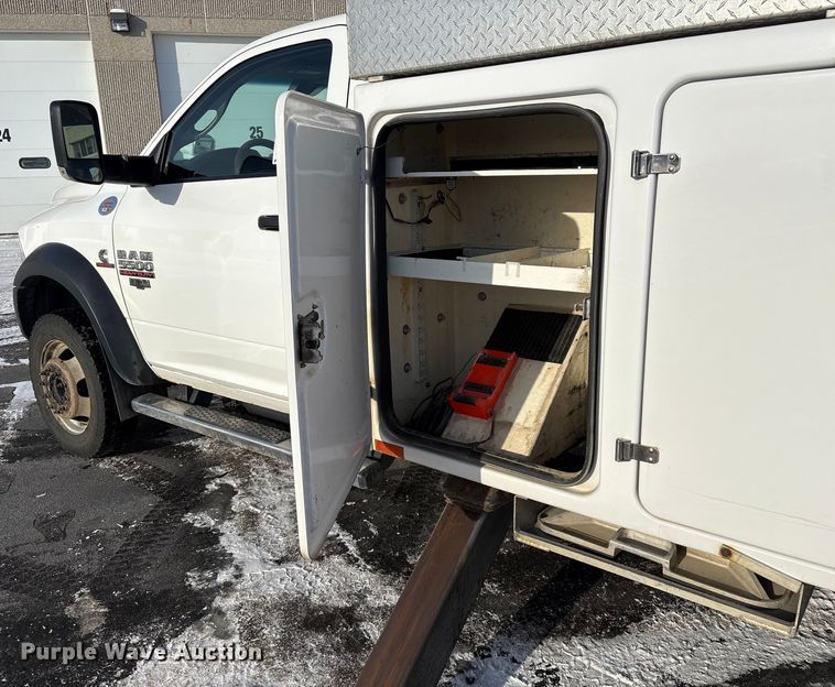 image for item DW4497 2017 RAM 5500HD bucket truck