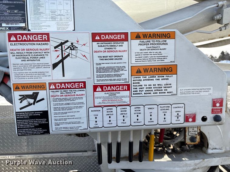 image for item DW4497 2017 RAM 5500HD bucket truck