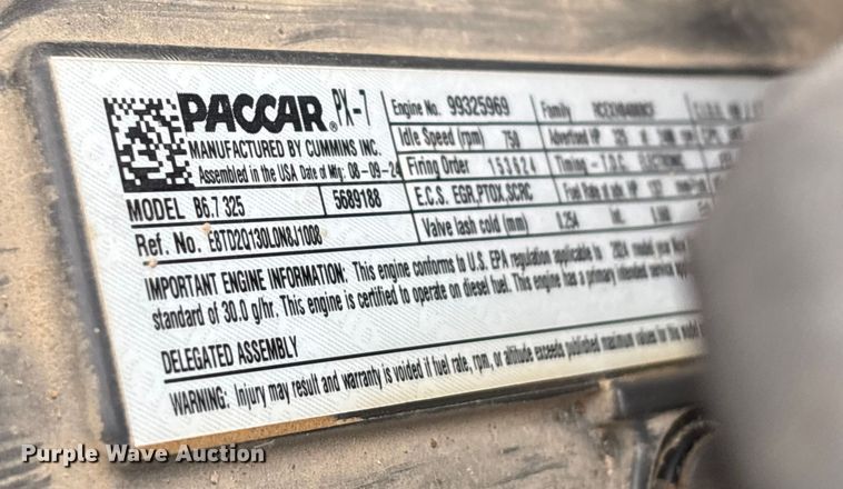 image for item DW7482 2025 Kenworth T600 grapple truck