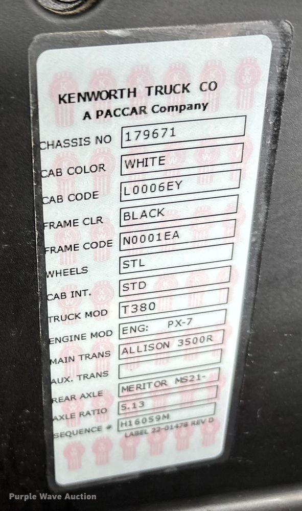 image for item DW7482 2025 Kenworth T600 grapple truck