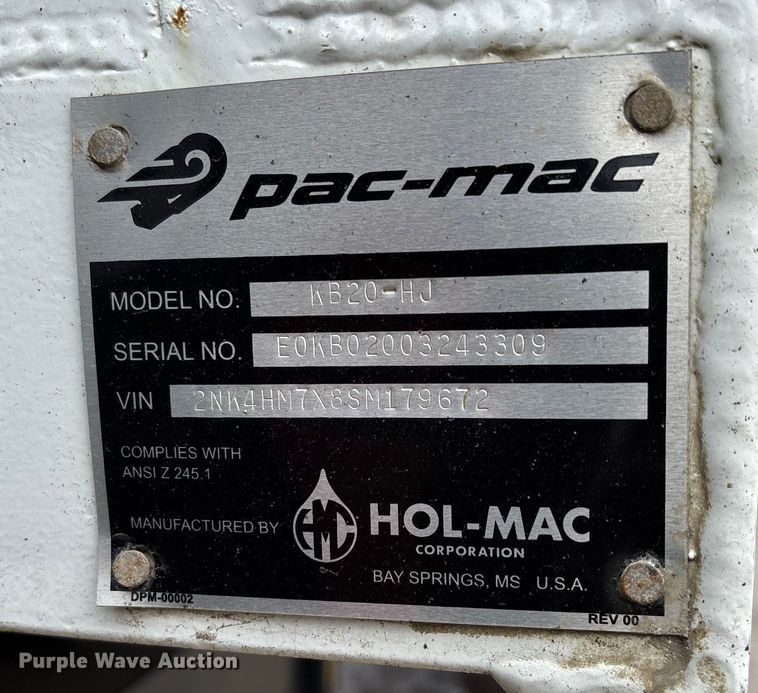 image for item DW7484 2025 Kenworth T600 grapple truck