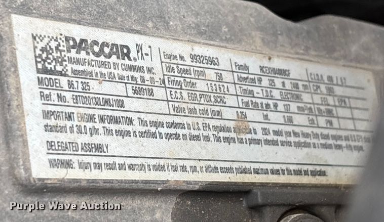 image for item DW7484 2025 Kenworth T600 grapple truck