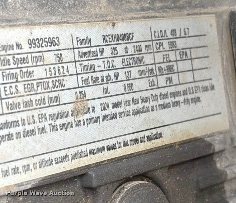 image for item DW7484 2025 Kenworth T600 grapple truck