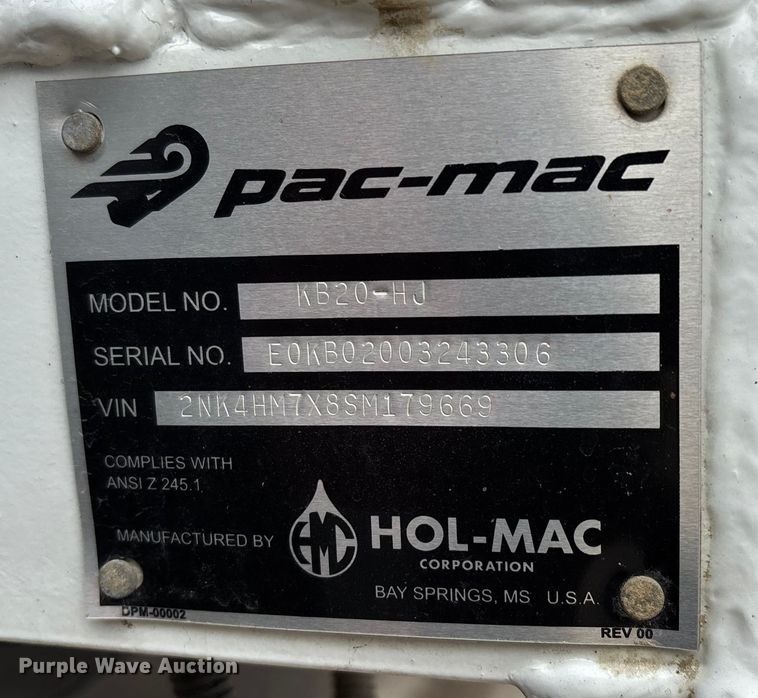 image for item DW7485 2025 Kenworth T600 grapple truck