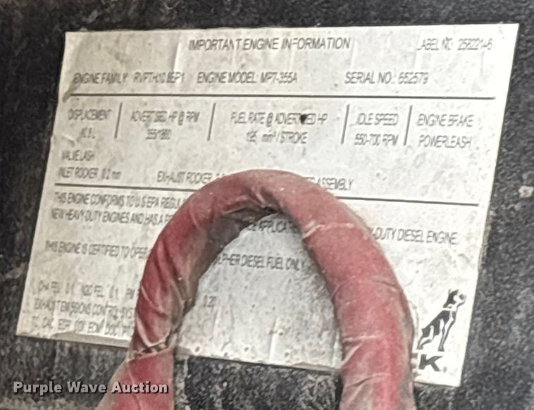 image for item DW7487 2025 Mack LR refuse truck