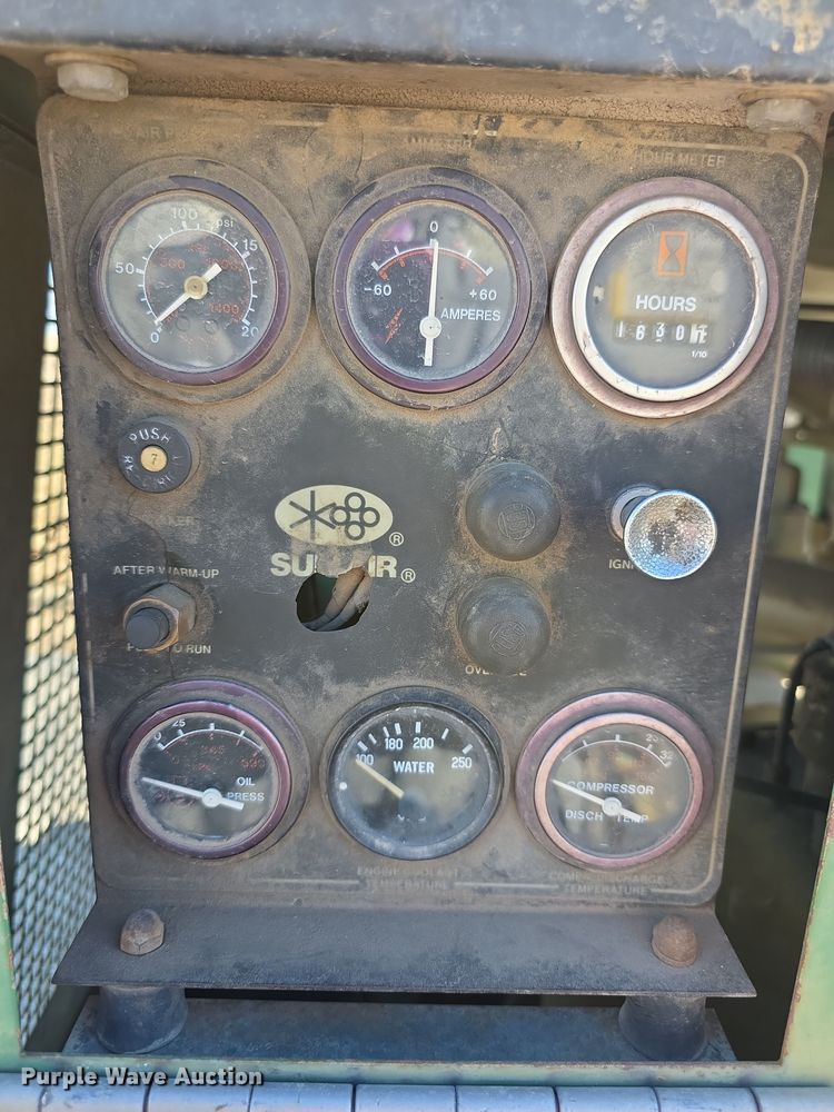 image for item DZ3710 1991 Sullair 185Q air compressor